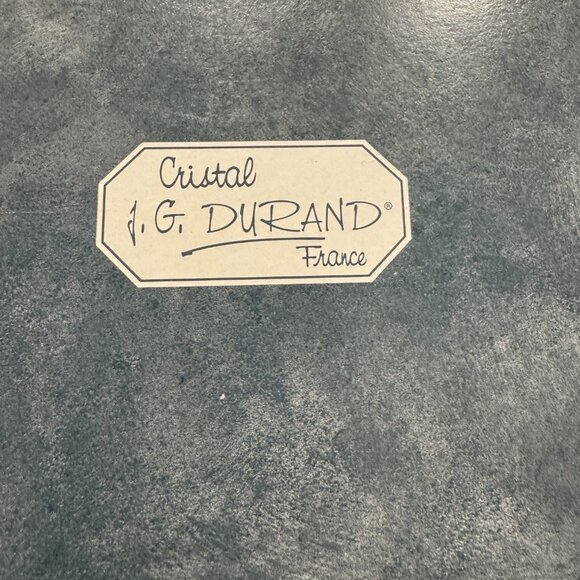 NIB JG Durand Villemont Crystal Candlesticks – Set of 2 - Picture 5 of 6